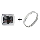 Nba New Jersey Nets Italian Charm Bracelet
