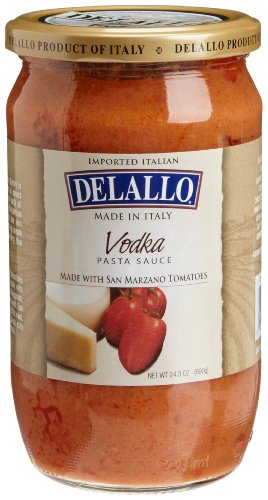 DeLallo Imported Vodka Sauce, 24.3-Ounce Jars (Pack of 6)