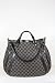 Gucci Handbags Large Brown Fabric and Leather 272393