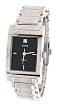 GUESS Women's Black Dial Diamond Marker Watch
