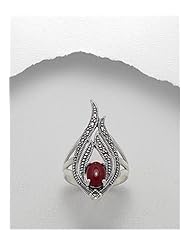 Marcasite Ring In 92.5 Sterling Silver
