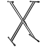 Produkt-Bild: Music Store KB-8 Keyboardst&auml;nder Doppel "X" Stativ bis 30 kg