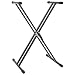 Music Store KB-8 Keyboardst�nder Doppel "X" Stativ bis 30 kg