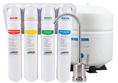 Watts Premier 531418 EZ RO4 Reverse Osmosis with QC 50 GPD Membrane