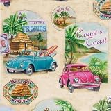 Road Trip Coast To Coast Luncheon Napkins