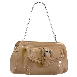 Women's Chino/Beige Leather Clutch: Chino/Beige Clutch