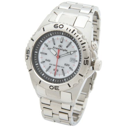 Freestyle USA Submersion Sport Watch SS White, One Size