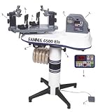 Gamma 6500 ELS with 6PT Mounting System, Black/White