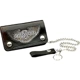 River Road Biker Wallet - Black