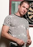 Mens : Houndstooth Crew