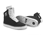 Radii Men's 'Noble Vlc'- Black White High Top Fashion Sneaker