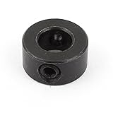 uxcell　ドリルビットストップ首輪　ドリルビットデプスストップカラー　木工　ハードウェアツール　ダボキャビティ　だぼ空洞掘削　ブラック　8mm内径