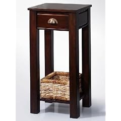 Beistelltisch Holz Blumenhocker Telefontisch Tisch hoch