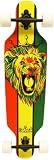 Krown Rasta Freestyle Elite Complete Longboard, 9.25x36-Inch