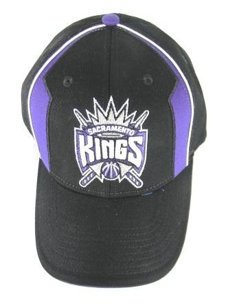 Sacramento Kings NBA Black and Purple Adjustable Hat