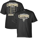 Reebok Pittsburgh Penguins 2009 Stanley Cup Champions Roster T-shirt