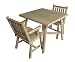 Outdoor Living : Northern Classics Square Table with 2 Dining Chairs