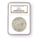 2007 Jamestown Dollar NGC MS70