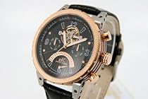 Adee Kaye Men's Open Heart Automatic Watch AK6232-MIPBL