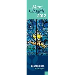Lesezeichenkalender - Marc Chagall 2012