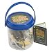 Itsy Bitsies Mini Bucket Aquatic Playset: Set of 10 Mini Plastic Sea Creatures Figures_s-1