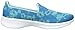 Skechers Performance Women's Go Walk 4 Flourish Walking Shoe,Aqua,8.5 M US