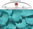 1000 Silk Rose Petals Wedding Favors - Solid Colors - Aqua