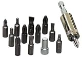 Makita 784869-A Shorty 3-1/8-Inch Bit Tip Holder with 12 Bit Tip Assortment