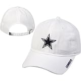Dallas Cowboys White Adjustable Slouch 2008 Cap / Hat