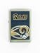 Zippo NFL St.Louis Rams Lighter (Silver, 5 1/2 x 3 1/2 cm)
