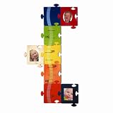 Hess 14611 - Messlatte Bilderpuzzle