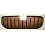 Bosmere F282 36 Inch Black Strap Steel Window Basket and Brown Coco Liner
