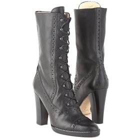 Michael Kors Justine Black midcalf