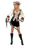 Royal Piratenbraut Kost�m Gr. 36/38 S/M