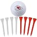 Search : Kansas City Chiefs Golf Ball & Tee Set