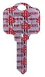 Houston Rockets Schlage SC1 House Key