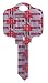 Houston Rockets Schlage SC1 House Key
