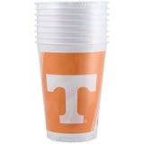 Tennessee Volunteers 8-Pack Plastic Cups