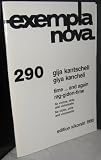 Exempla Nova 290, time and again-For Violin, Viola and Violoncello. Edition 1990 (2002)
