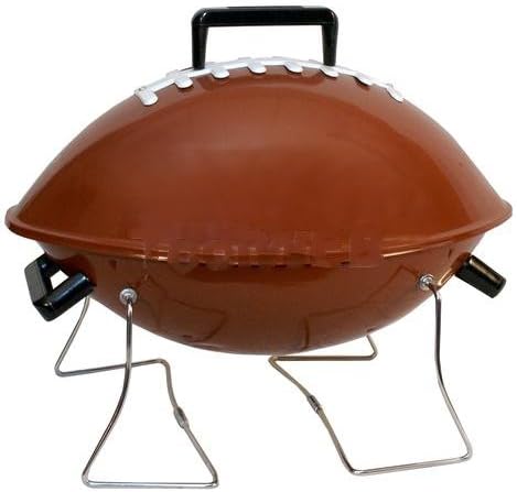 Charcoal Football Grill-2pack