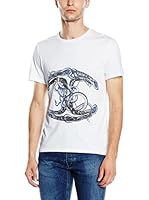JUST CAVALLI Camiseta Manga Corta (Blanco)
