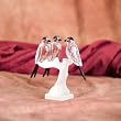 Godinger 49593 Faceted Three Swallows