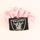 Oakland Raiders Pink Pony Tail Holder