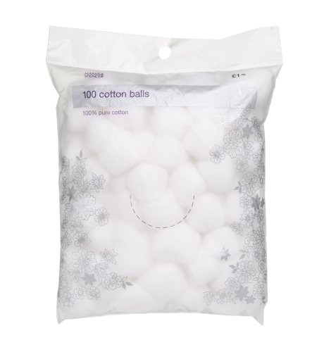 100 cotton balls