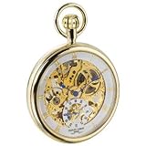 Charles-Hubert, Paris Gold-Plated Open Face Mechanical Pocket Watch
