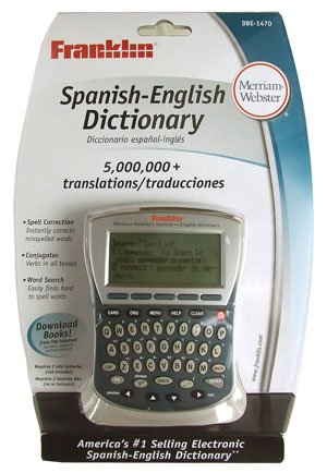 Merriam Webster Electronic Spanish English Dictionary (FRKDBE1470) Category: Electronic Reference