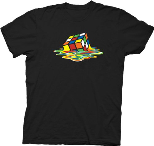 Big Bang Theory Sheldon Melting Rubik's Cube T-Shirt