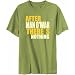 T-Shirt Mens Olive Green 