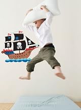 Forwalls Pirate Ship Removable Wall Decal Stickers
