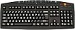Large Print Low Vision Keyboard - B/W